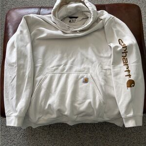 CARHARTT K288 Loose Fit Midweight Logo Sleeve Men’s Hooded Sweatshirt 3XL Tall